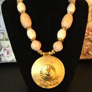 Ben-Amun designer Necklace gold Pendant